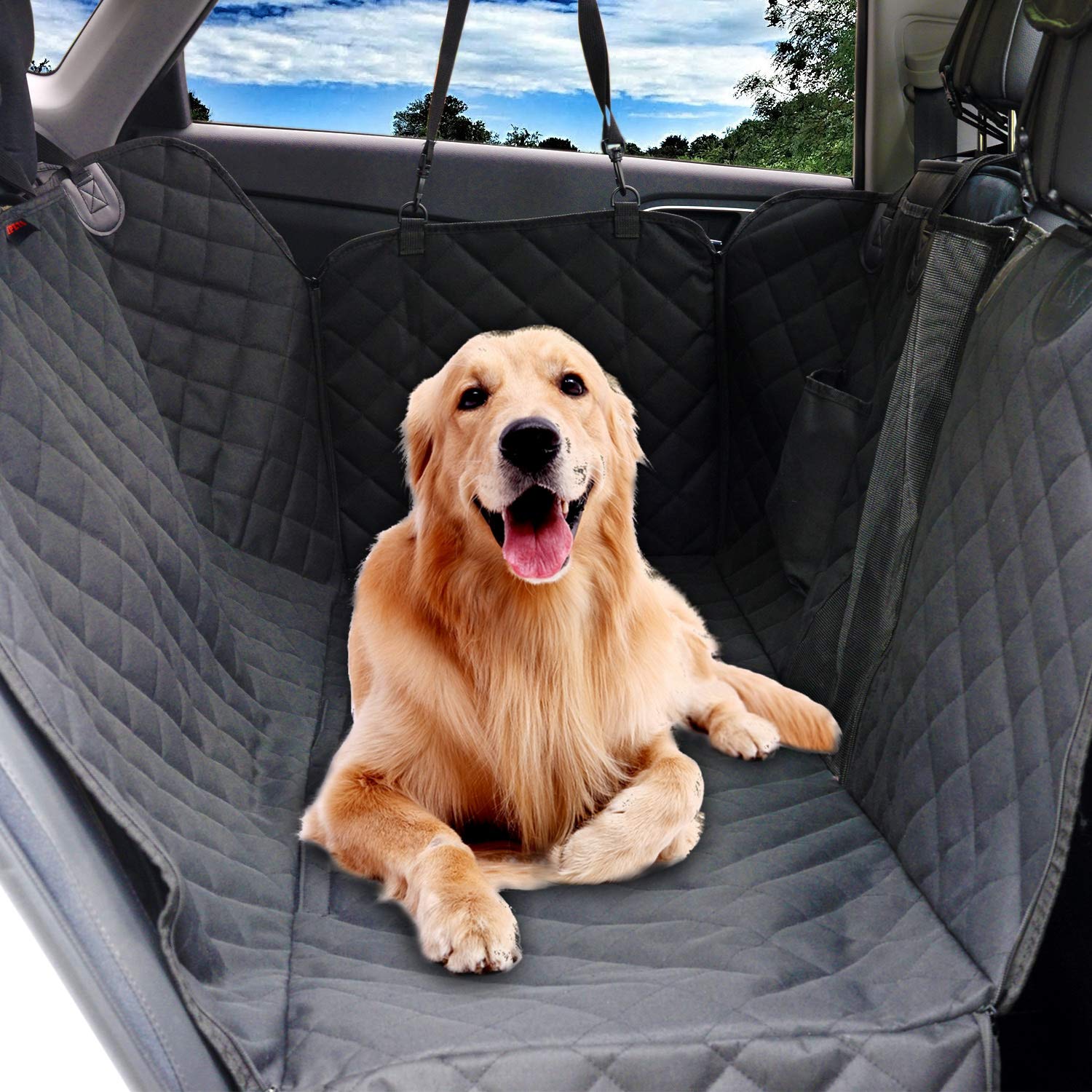 IPETS LAND Dog Car Seat Covers, Water Proof Car Seat Cover for Dogs